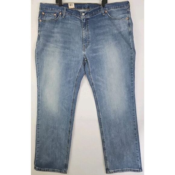 Levi’s 541 ~Men's 50×32~ Blue Denim Athletic Taper Jeans Stretch NWT. - Picture 2 of 16